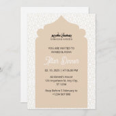 Iftar Dinner Einladung Rmadan Moschee (Vorne/Hinten)