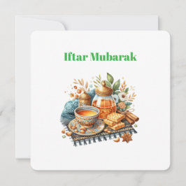 Iftar Dinner Invitations Feiertagskarte