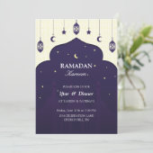 Iftar-Einladung | Beautiful iftar Einladung (Stehend Vorderseite)