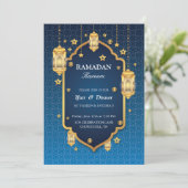 Iftar-Einladung | Beautiful iftar Einladung (Stehend Vorderseite)