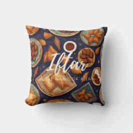 Iftar Food Design Cushion Kissen