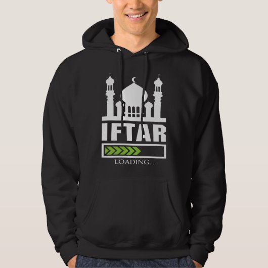 Iftar Loading Muslim Allah Religion Mosque Koran I Hoodie (Vorderseite)