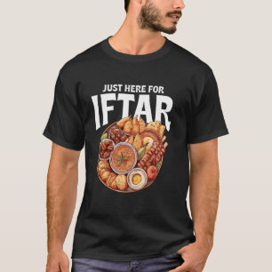 Iftar-Mahlzeit Fastenbrechen Ramadan Sonnenunterga T-Shirt