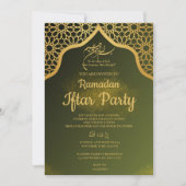 IFTAR-Party Einladung (Vorderseite)