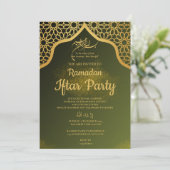 IFTAR-Party Einladung (Stehend Vorderseite)