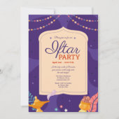 Iftar Party Einladung (Vorderseite)