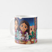 Iftar Sister time-Tasse Kaffeetasse (Vorderseite Links)