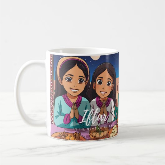 Iftar Sister time-Tasse Kaffeetasse (Links)