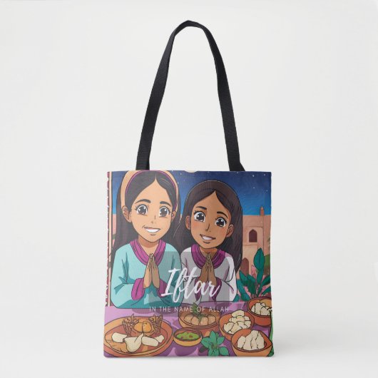Iftar Sister Time Tote Bag Tasche (Vorderseite)
