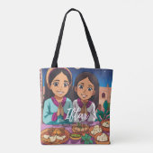 Iftar Sister Time Tote Bag Tasche (Rückseite)