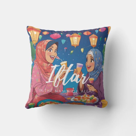 Iftar Sisters Cushion Kissen (Rückseite)