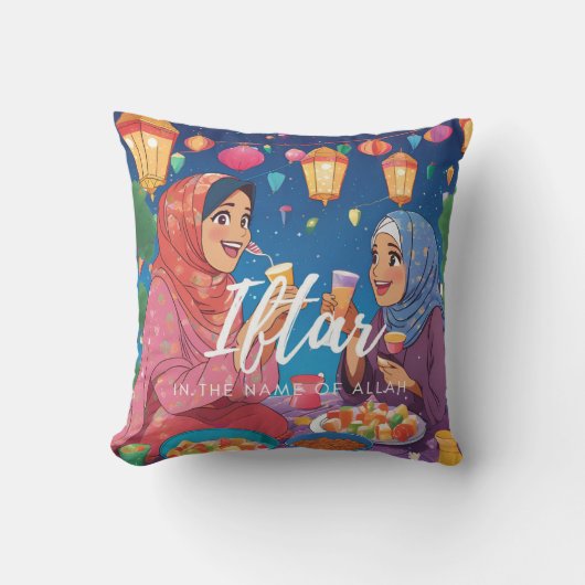 Iftar Sisters Cushion Kissen (Vorderseite)