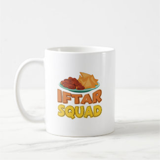Iftar Squad Ramadan Food Illustration Kaffeetasse