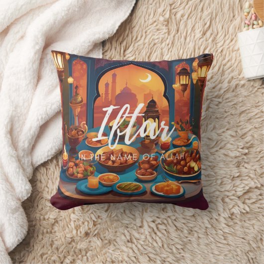 Iftar-Tischfutterpolster Kissen (Decke)