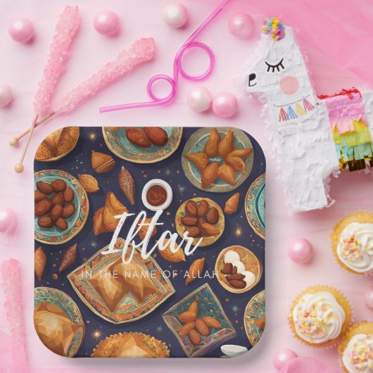 Iftar verfügbare Teller (Party)