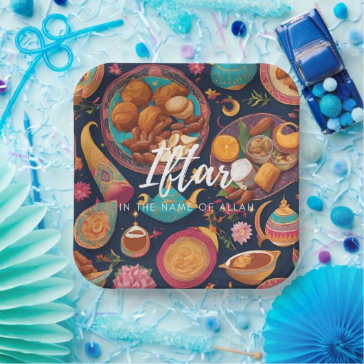 Iftar verfügbare Teller (Party)