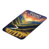 Ifugao Rice Terraces Philippines Reisen Magnet (Linke Seite)