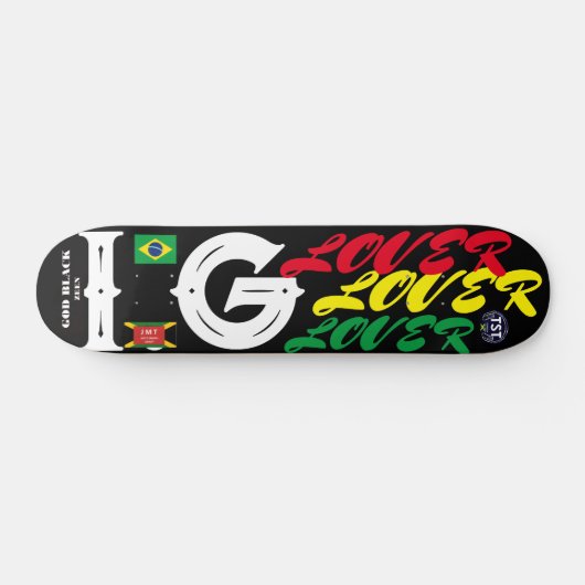 IG LOVER 7 3/4" Skateboard Deck (Horizontal)