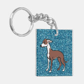 IG - Niedliche Karikatur Schlüsselanhänger (Vorderseite links)