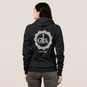 IGA der Blut-LogoHoodie Des KÖNIGS (Frauen) im Hoodie (Schwarz voll)