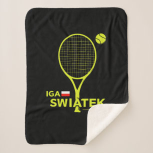 Iga Swiatek, Tennisspielerin, Ziege, Champion Sherpadecke