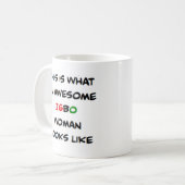 Igbo-Frau, großartig Kaffeetasse (Vorderseite Links)