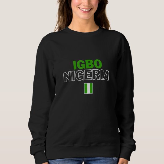 Igbo Nigeria - Vorläufer Glorious Proud African Tr Sweatshirt (Vorderseite)