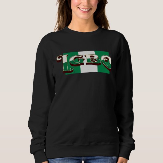 Igbo Nigerian Soul Ancestry Initiation Sweatshirt (Vorderseite)