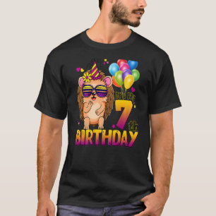 Igel 7. Geburtstag 7 Jahre alter Igel Geburt T-Shirt