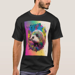 Igel Abstrakt Art T-Shirt