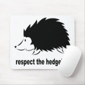 Igel - Achtung des Igels Mousepad (Mit Mouse)