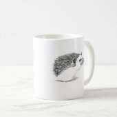 Igel Adorable Süße Tier Malerei Kaffeetasse (VorderseiteRechts)
