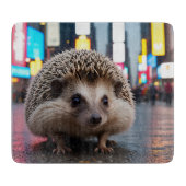 Igel am Times Square Schneidebrett (Vorderseite)