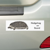 Igel an Bord - AUTOAUFKLEBER (Auf Auto)