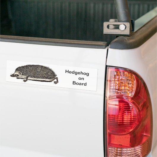 Igel an Bord - AUTOAUFKLEBER (Auf Lkw)