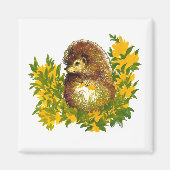 Igel Aquarell Extravaganter Kühlschrank Magnet (Vorne)