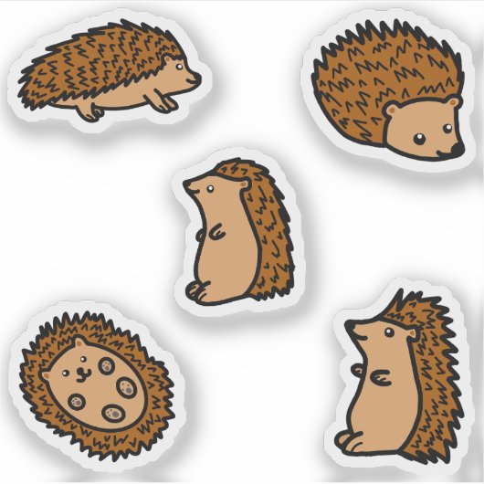 Igel Aufkleber (Vorderseite)