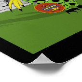 Igel aus der Zeit vor Kolumbien Poster (Ecke)