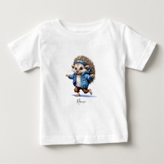 Igel Baby T-shirt (Vorderseite)