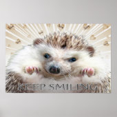 IGEL BEHALTE SCHLAFPLATZ POSTER (Vorne)