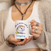 Igel Besitzer Liebhaber von Kaffee Liebhaber Kaffeetasse