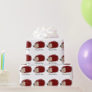 Igel Birthday Geschenkpapier