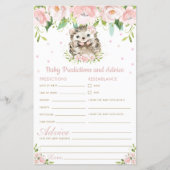 Igel Blumenkinder-Vorhersagen & Advice-Dusche (Vorderseite)