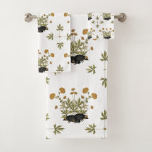 Igel Botanisches Holzmuster