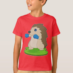 Igel Boxer Boxhandschuhe Boxen T-Shirt