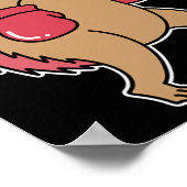 Igel Boxing Poster (Ecke)