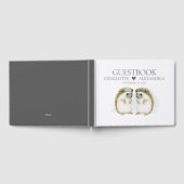 Igel Brides Niedliche Lesbische Homosexuelle Hochz Gästebuch (Voll)