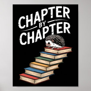 Igel Buch Klettert Kapitel für Kapitel Spaß Poster