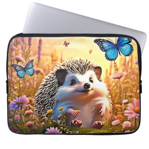 Igel Butterfly Art Laptopschutzhülle