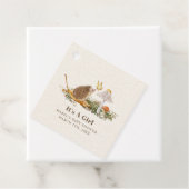 Igel Butterfly Pilz Woodland Babydusche Geschenkanhänger (Beispiel)